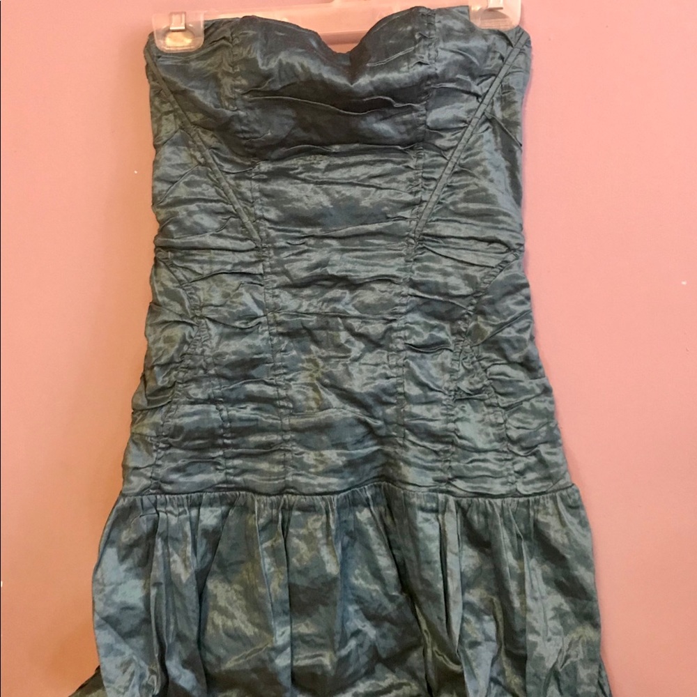 BCBG teal dress
